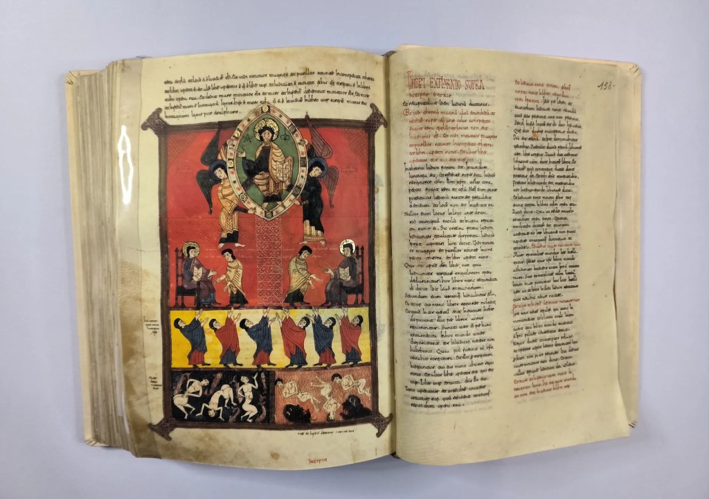 Imagen del facsímil del Beato de Burgo de Osma: El juicio final