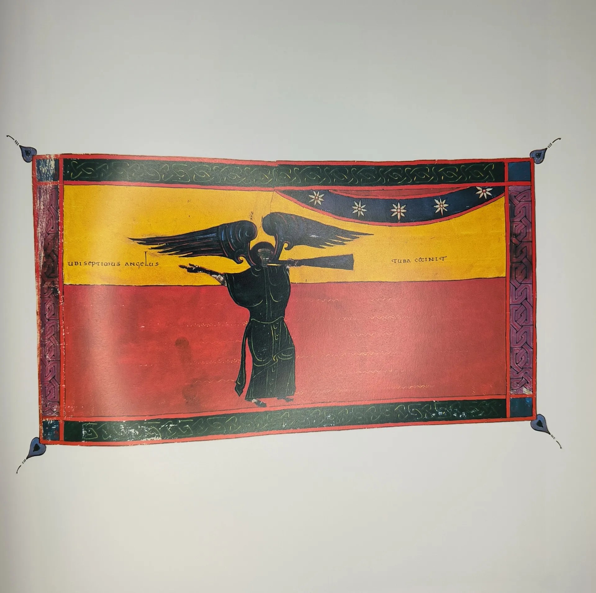 Imagen del facsímil del Beato de Fernando I y Sancha: El séptimo ángel toca la trompeta, Editorial Moleiro