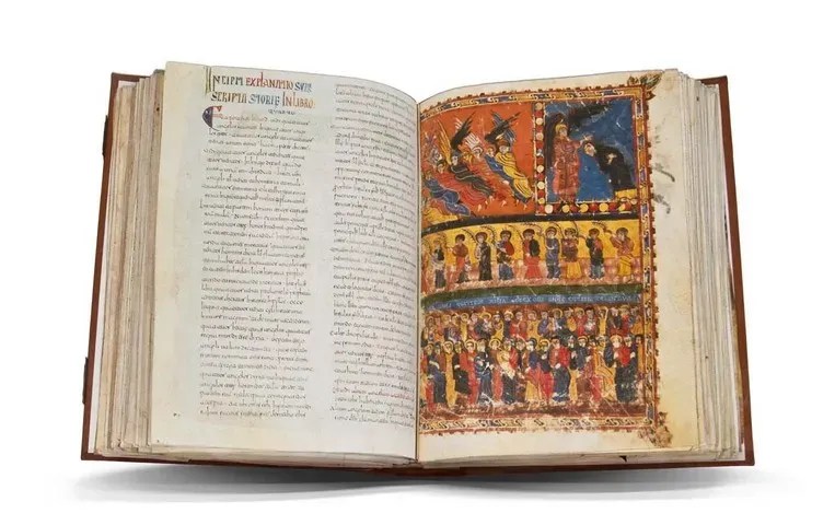 Imagen del facsímil del Beato de Valcavado