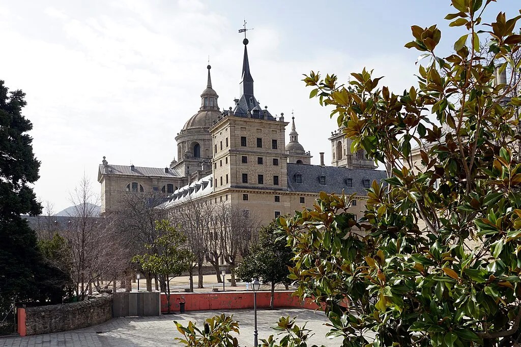 Vista del Monasterio de San Lorenzo de El Escorial