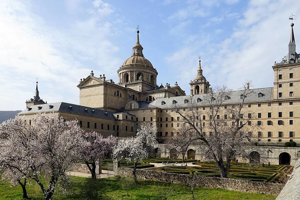 Vista desde el Este del Monasterio de San Lorenzo de El Escorial