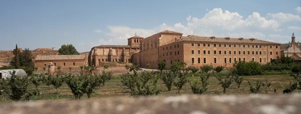Vista panorámica del Monasterio de Santa María de Huerta
