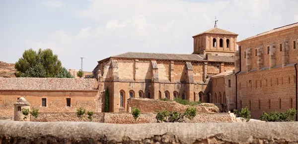 Vista del Monasterio de Santa María de Huerta