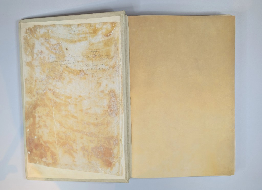 Pagina inicial del facsímil del Beato del Monasterio de San Pedro de Cardeña, Editorial Moleiro