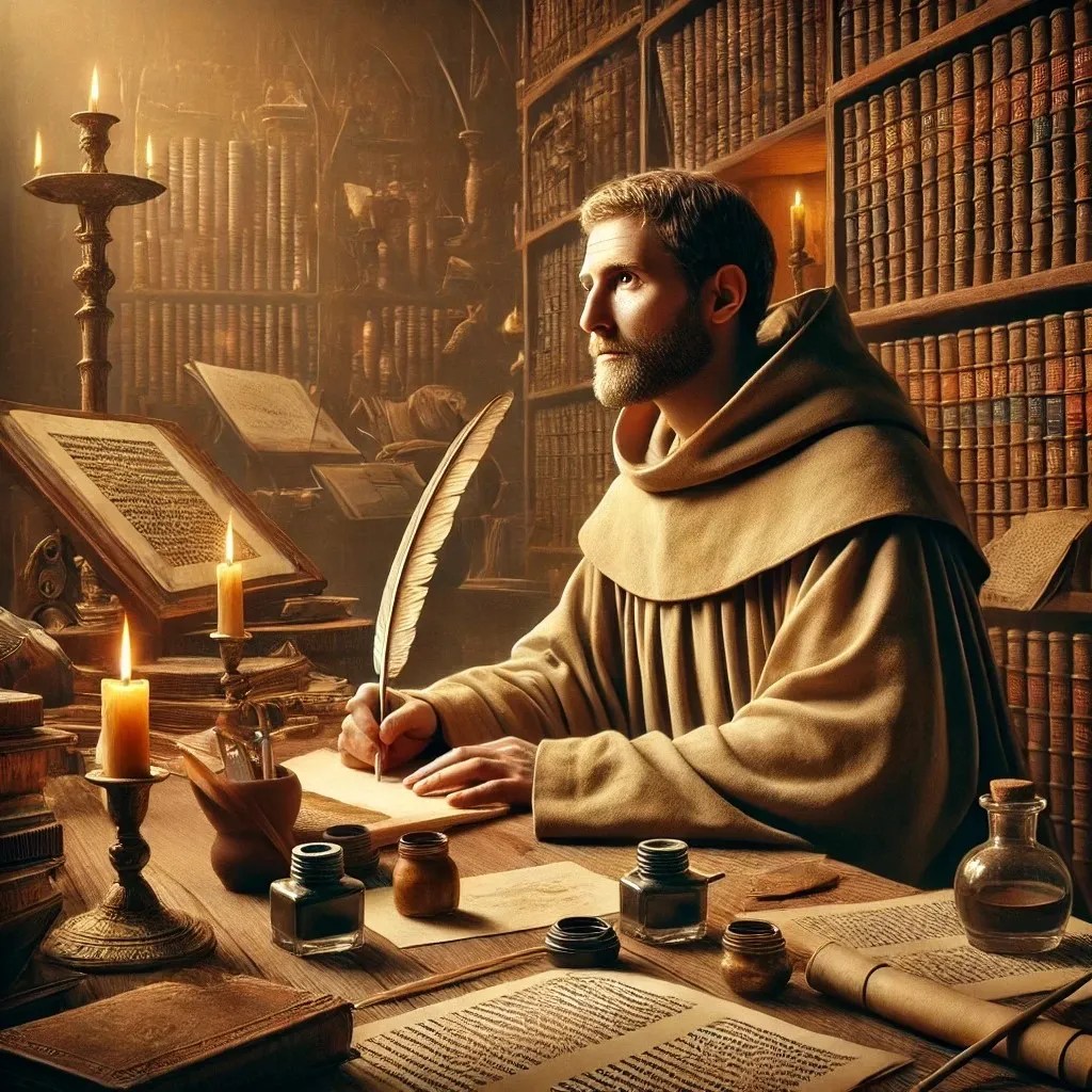 Imagen de la representación imaginaria del Beato de Liébana