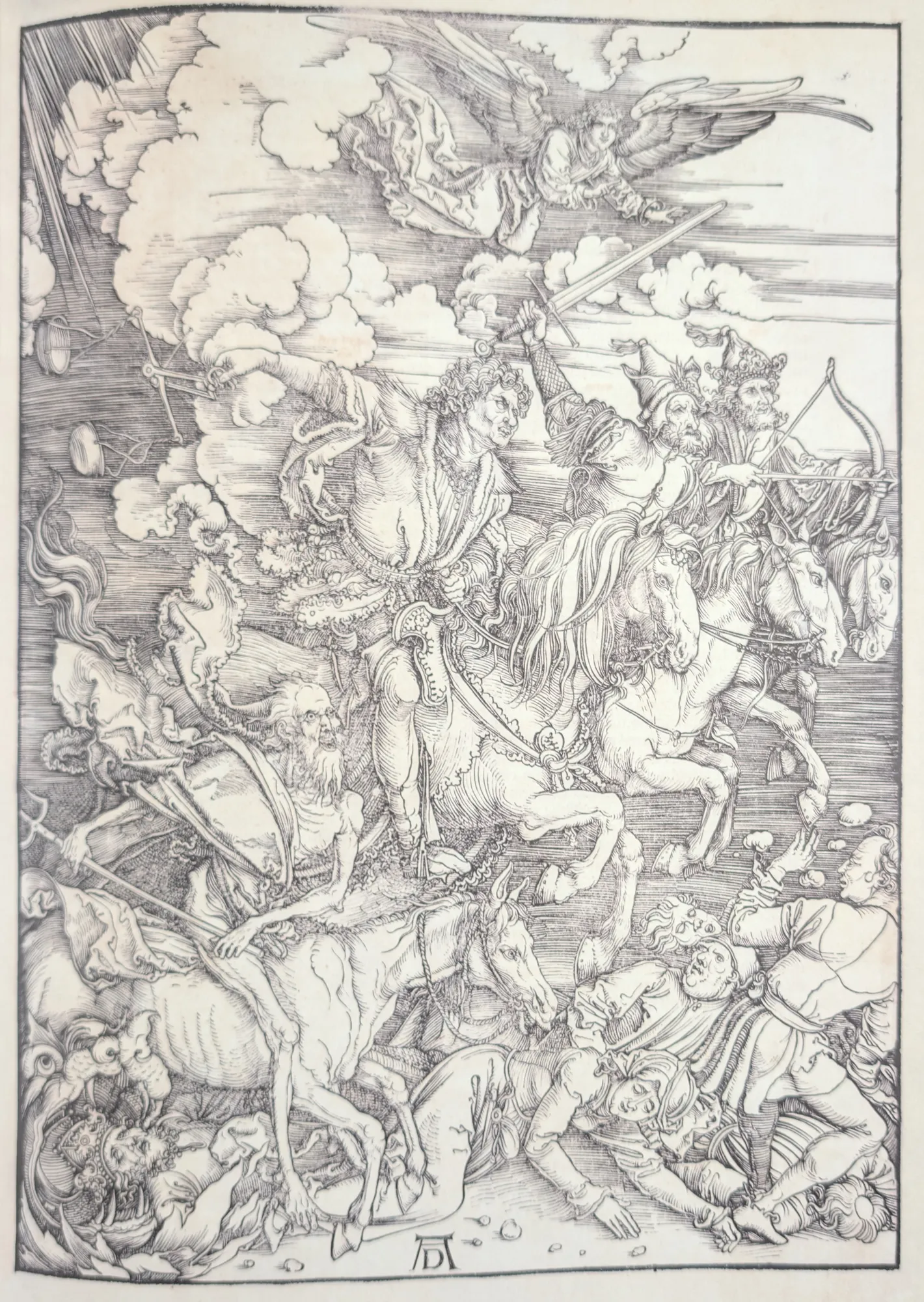 Estampa 4, Los Cuatro Jinetes del Apocalipsis