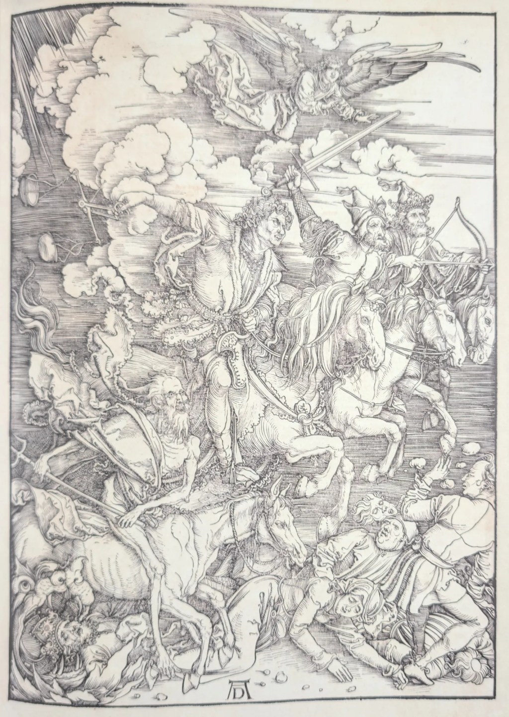 Estampa 4, Los Cuatro Jinetes del Apocalipsis