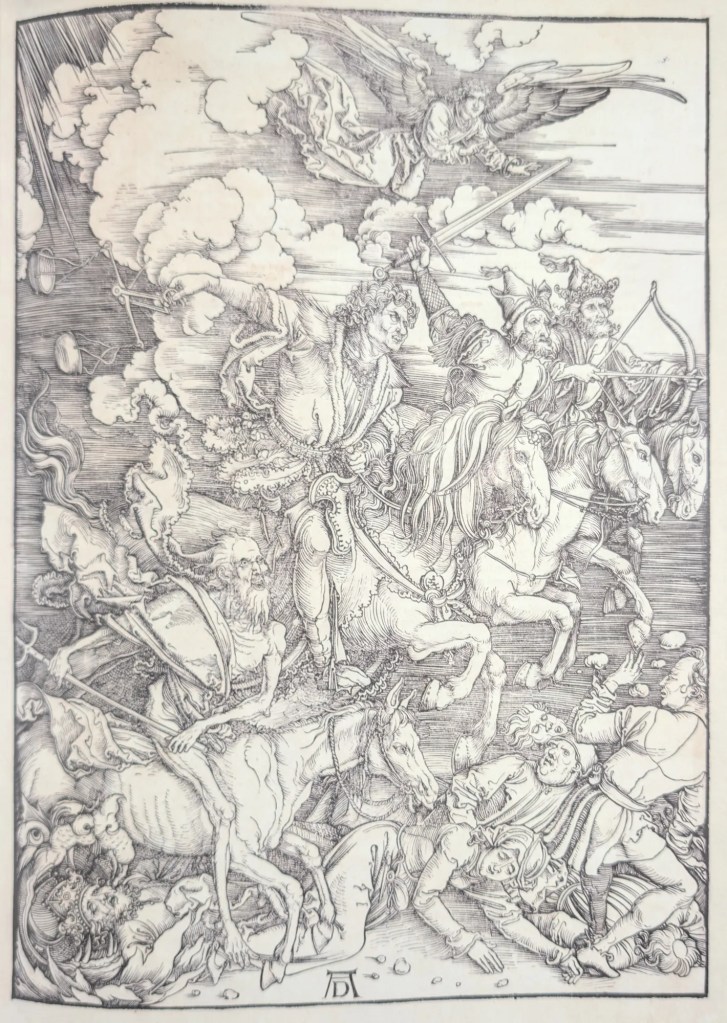 Estampa 4, Los Cuatro Jinetes del Apocalipsis