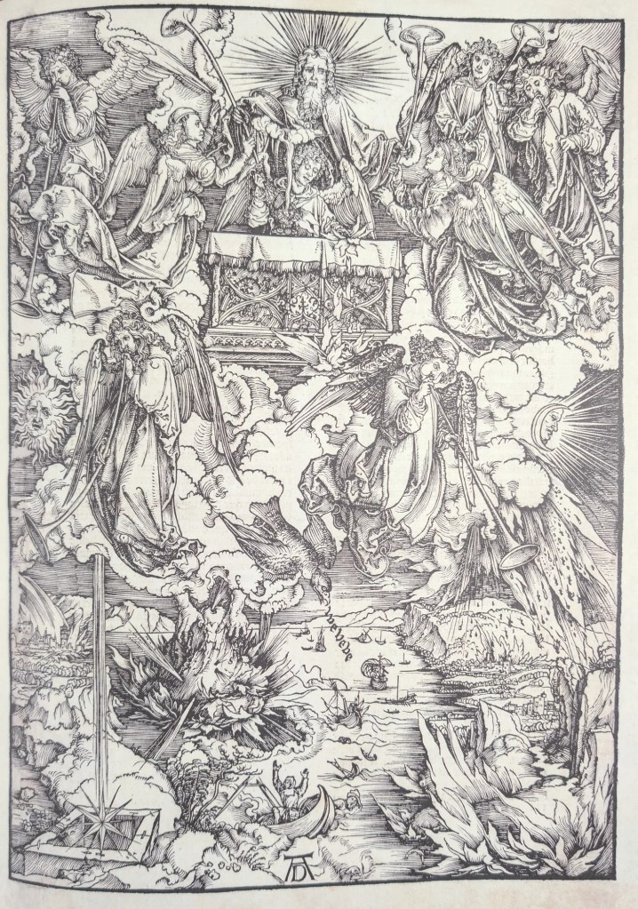 Estampa 7, Siete ángeles con trompetas