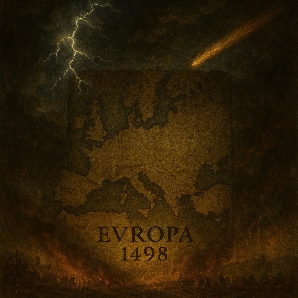 Representación simbólica del caótico siglo XV en Europa