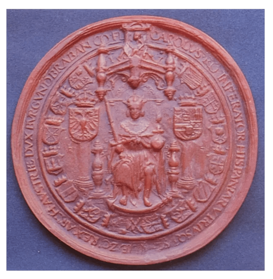 Imagen del Sello de Carlos I de España y V de Alemania