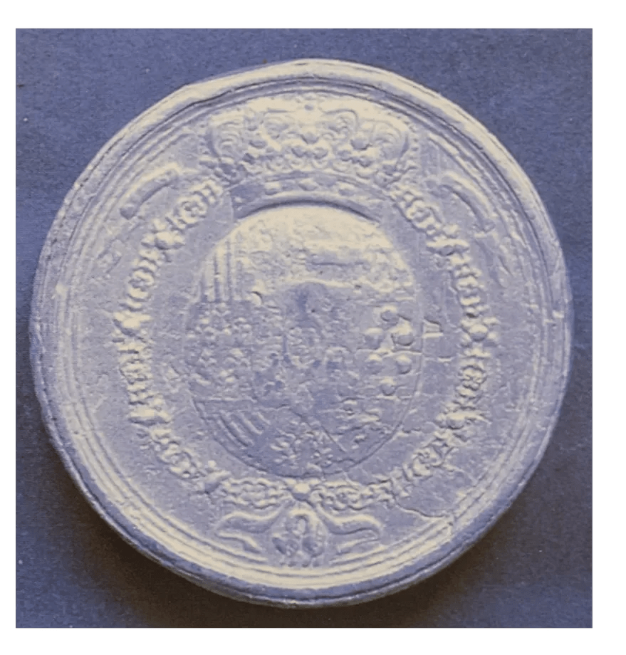 Imagen del Sello de Carlos IV, Rey de España reverso