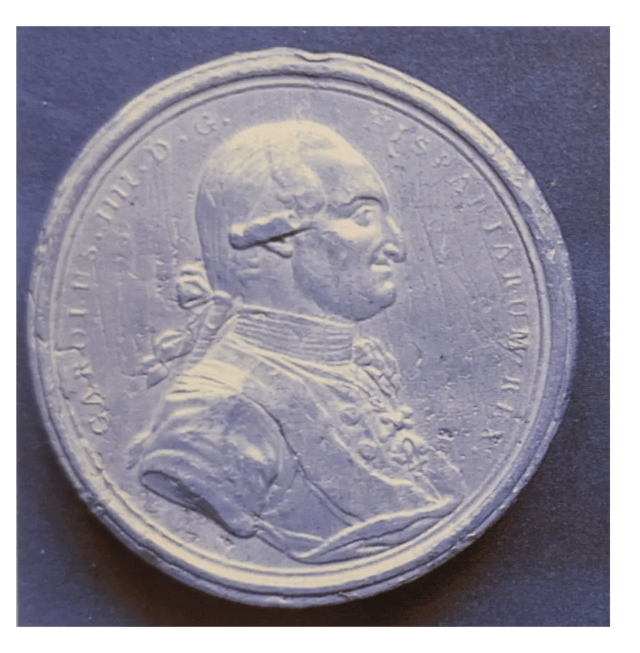 Imagen del Sello de Carlos IV, Rey de España anverso