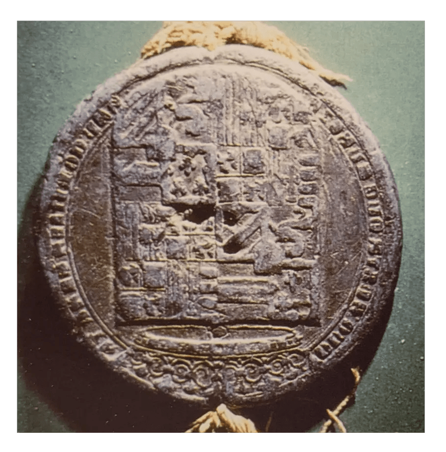 Imagen del Sello de Juana I de Castilla y de León 1545 reverso