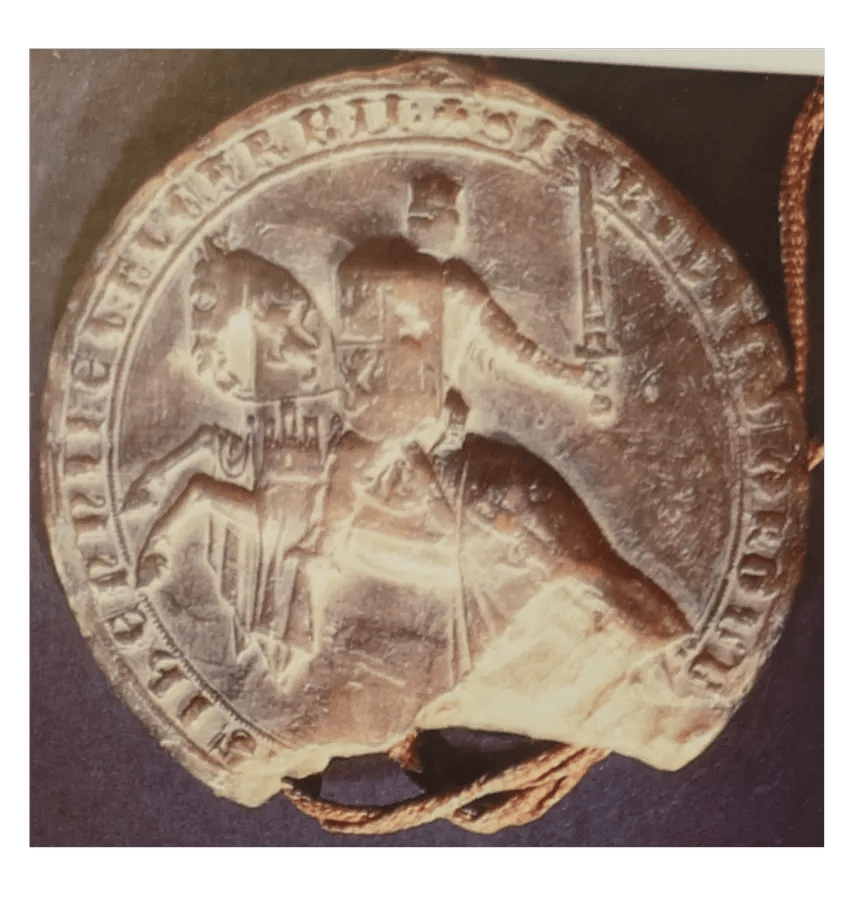 Imagen del Sello de Sancho IV, Rey de Castilla y de León 1285 reverso