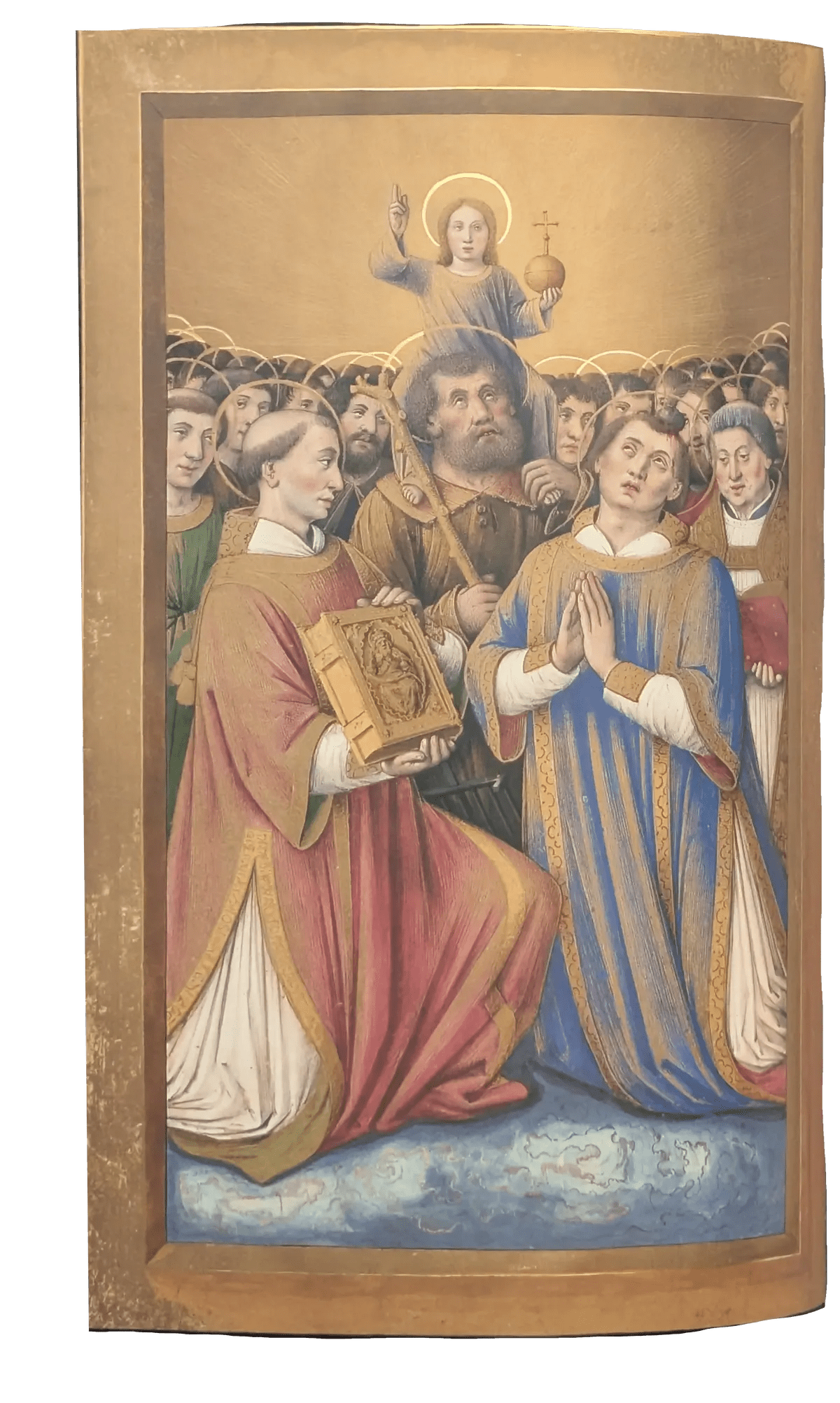 Grandes Horas de Ana de Bretaña, Editorial Moleiro, folio 171v De todos los mártires