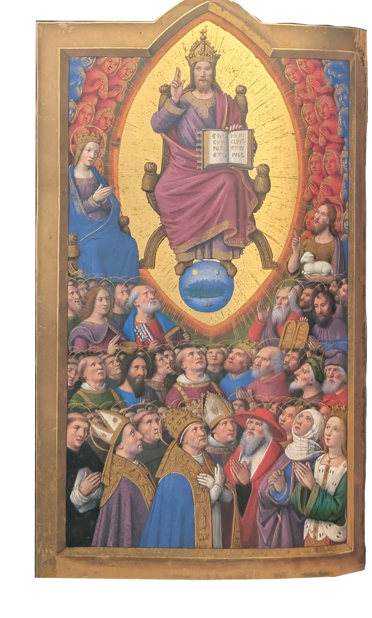 Grandes Horas de Ana de Bretaña, Editorial Moleiro, folio 209v De todos los santos