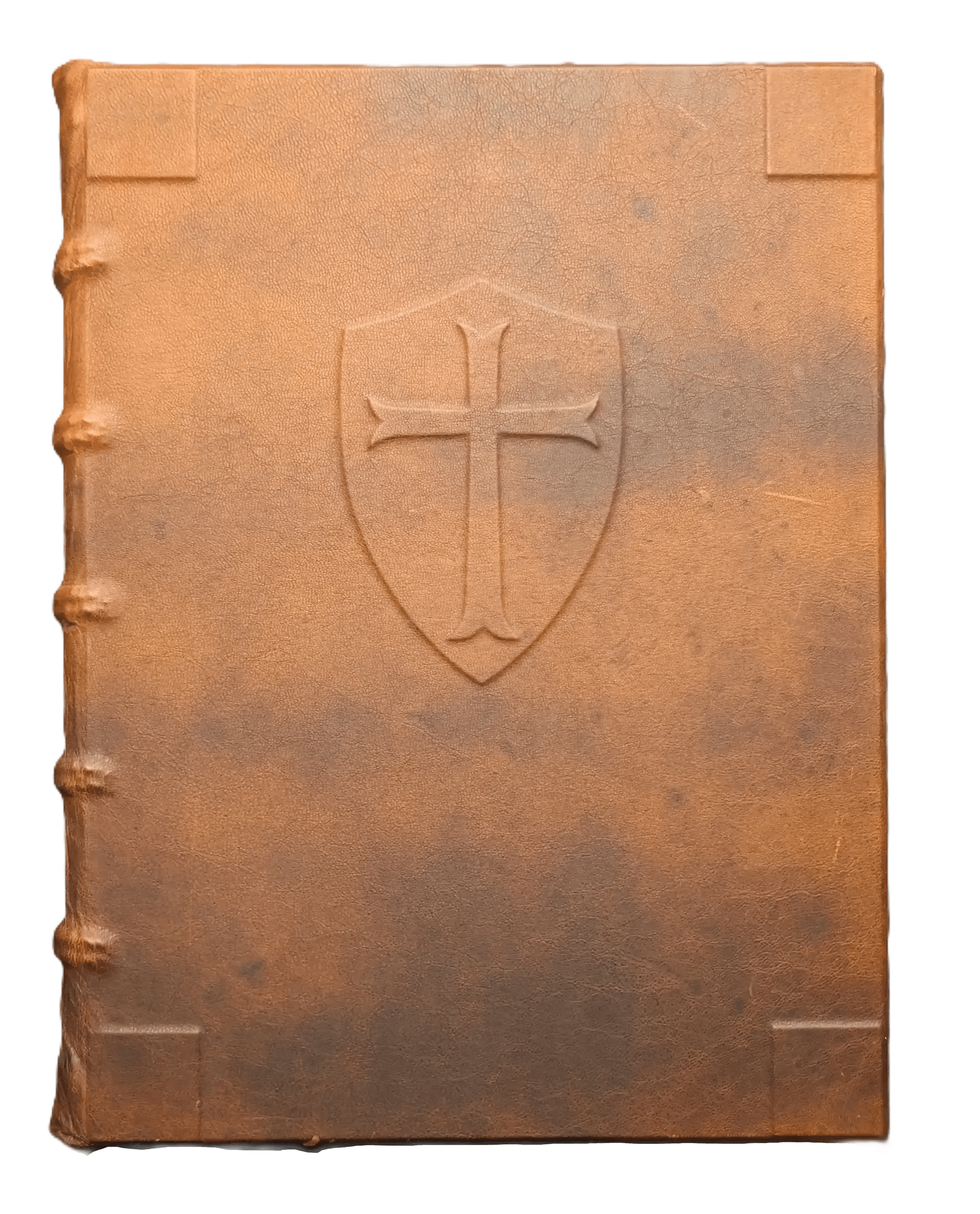 Cubierta del facsímil de la Biblia de los Cruzados, Editorial Scriptorium