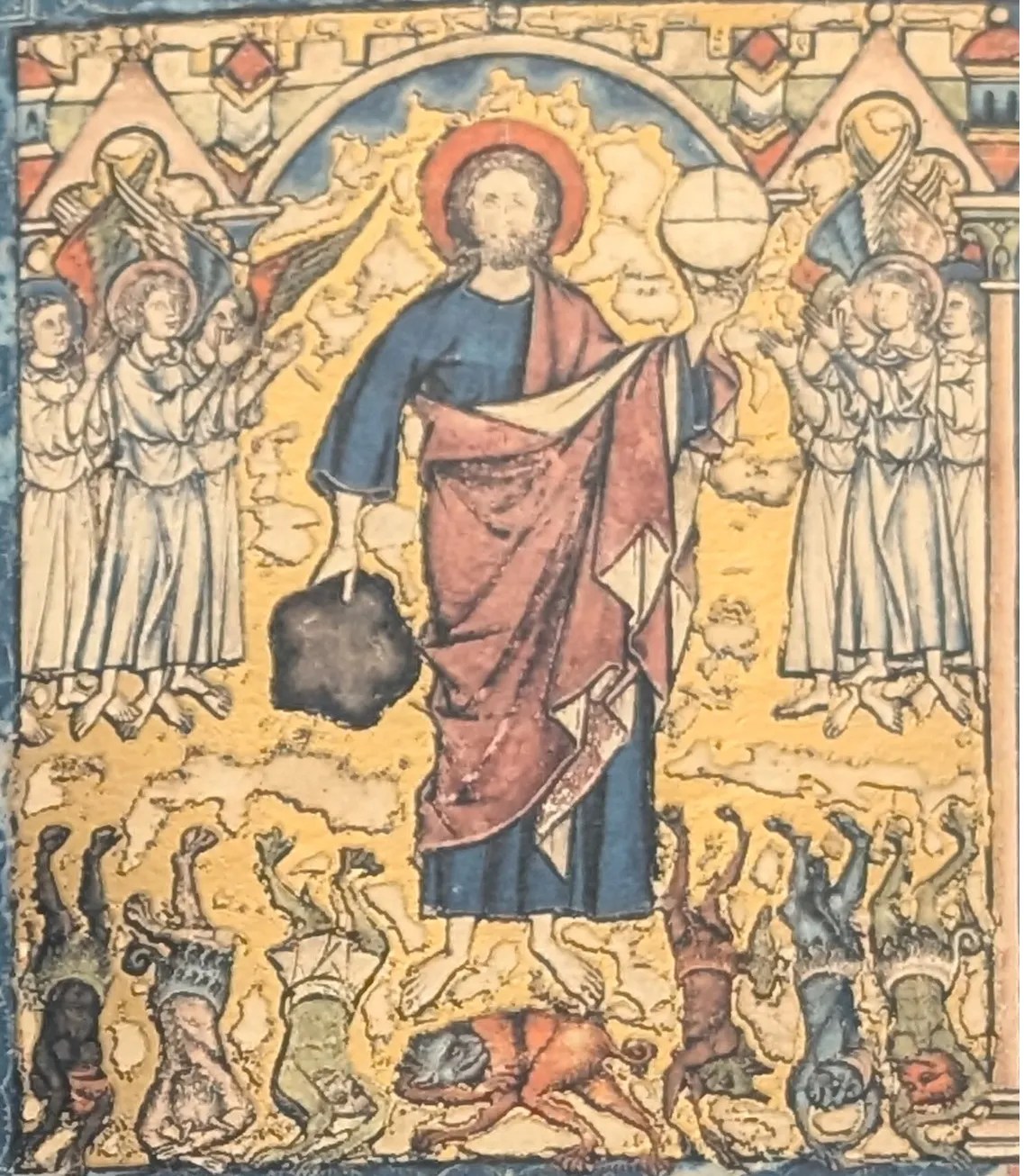 Folio 1r - La creación, día 1