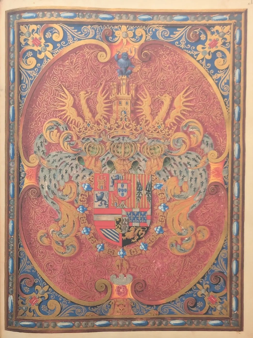 Imagen del Escudo de Armas de Felipe IV