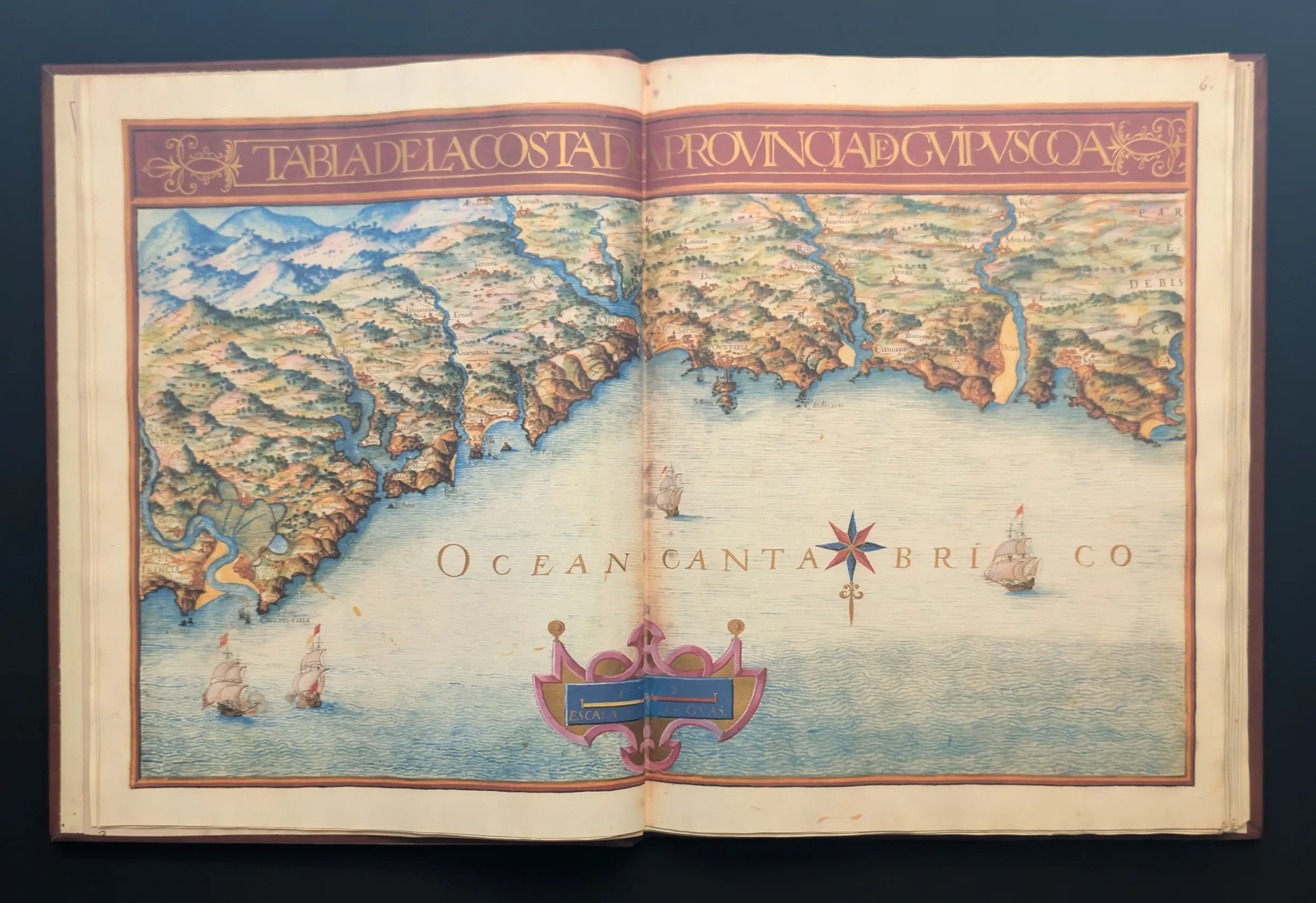 Imagen general de la Costa de la Provincia de Guipúzcoa