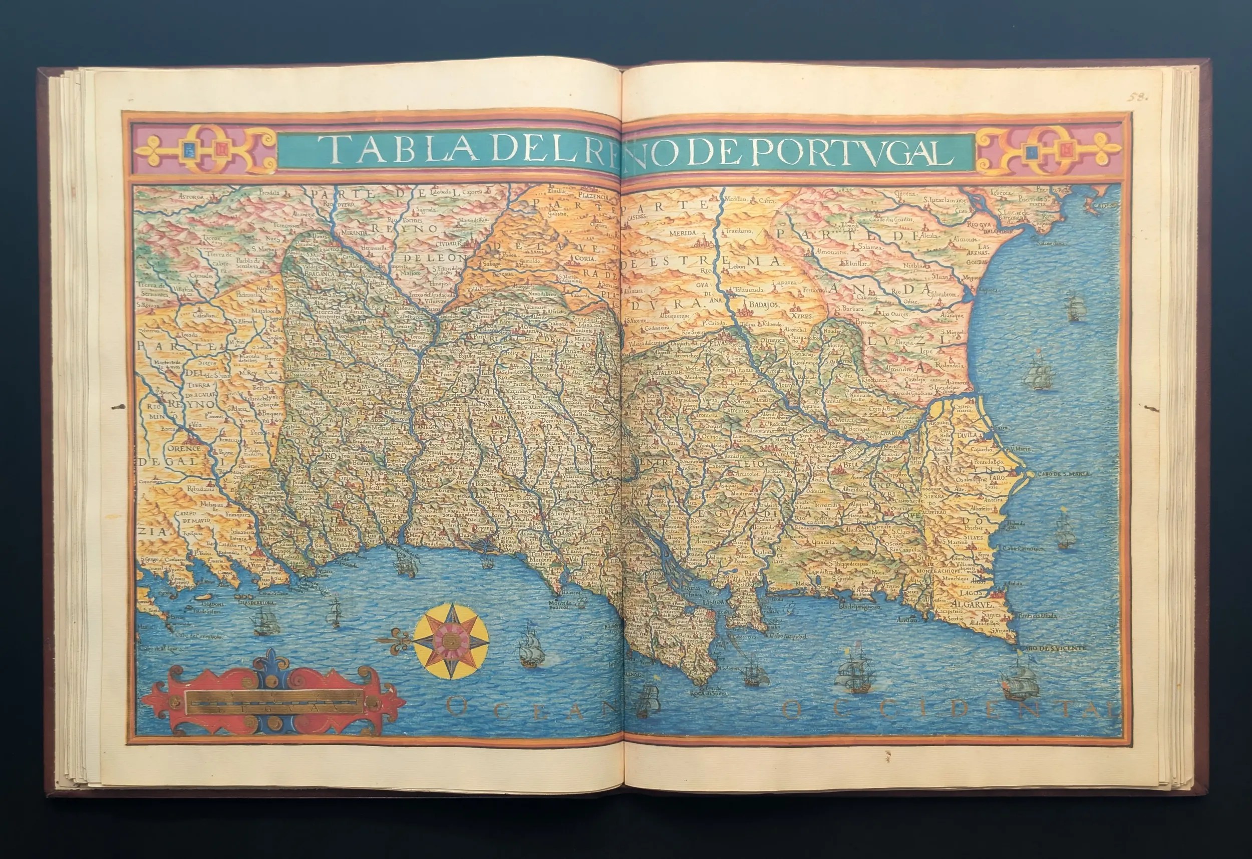 Imagen de la Proyección cenital del Reino de Portugal