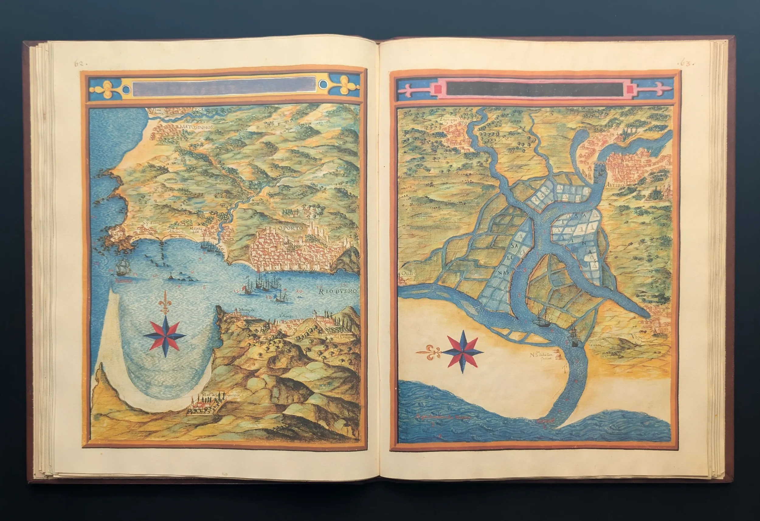 Izquierda: Oporto, Derecha: Aveiro