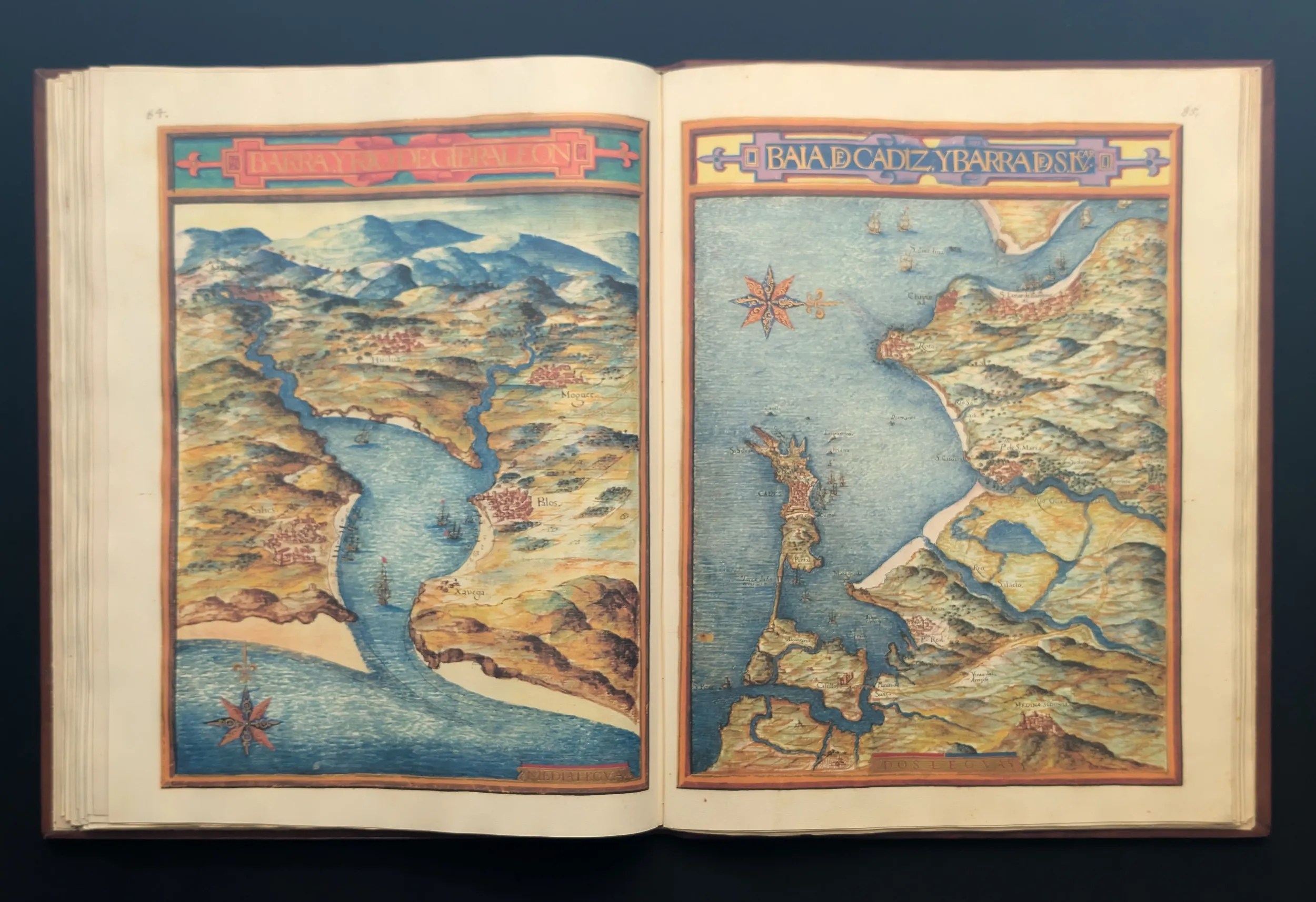 Izquierda: Huelva, Derecha: Cádiz