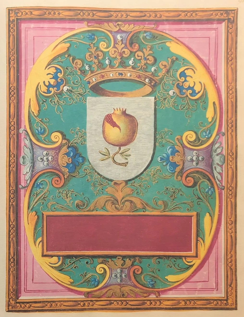 Imagen del escudo de armas del Reino de Granada