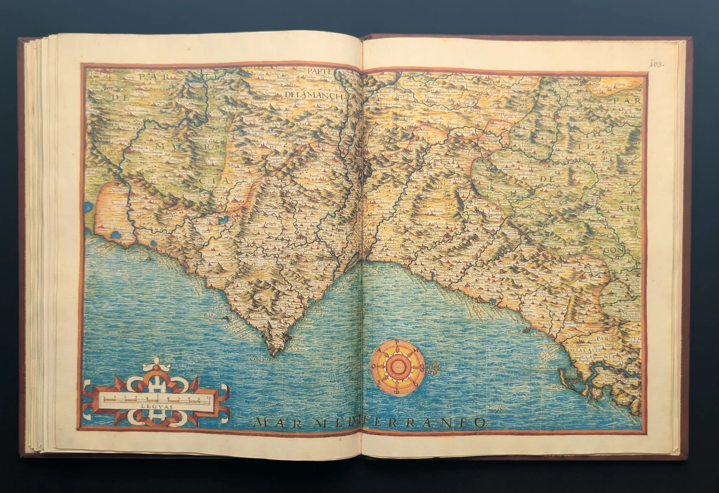 Imagen de la Proyección cenital del Reino de Valencia