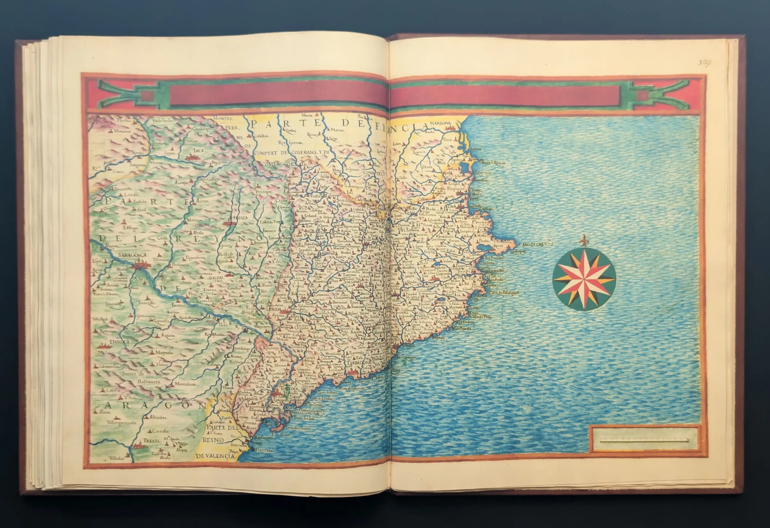 Imagen de la Proyección cenital del Principado de Cataluña