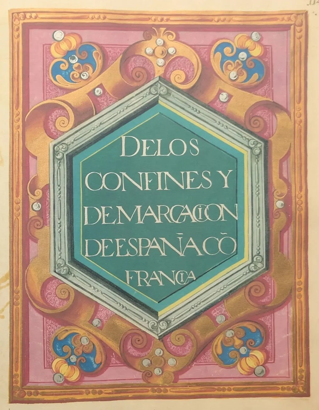 Imagen de la Portada de la delimitación España-Francia