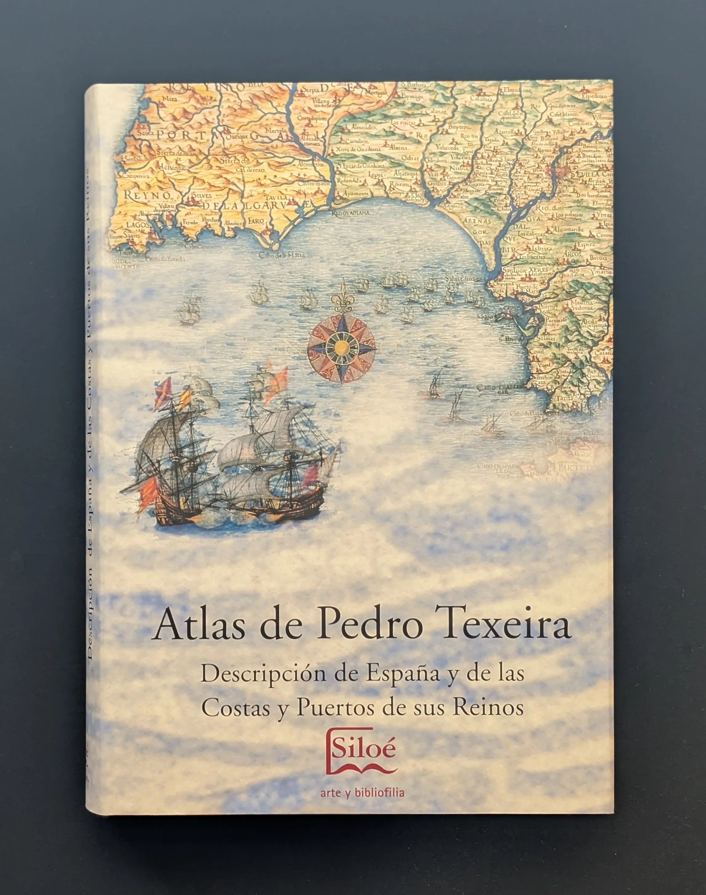 Cubierta del Libro de Estudios de Siloé del Atlas de Pedro Texeira