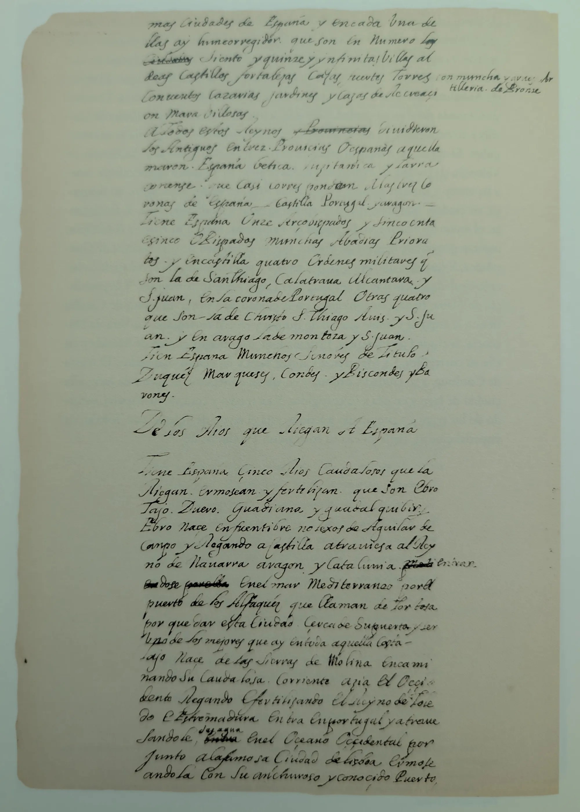 Imagen del relato textual que acompaña al Altas de Pedro Texeira