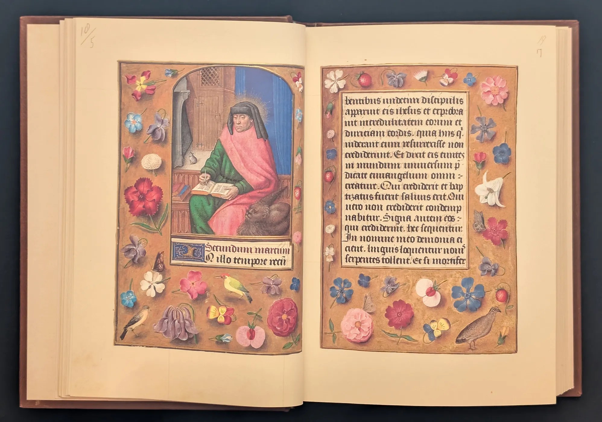 Libro de Horas de Juana I de Castilla, folios 18v-18r