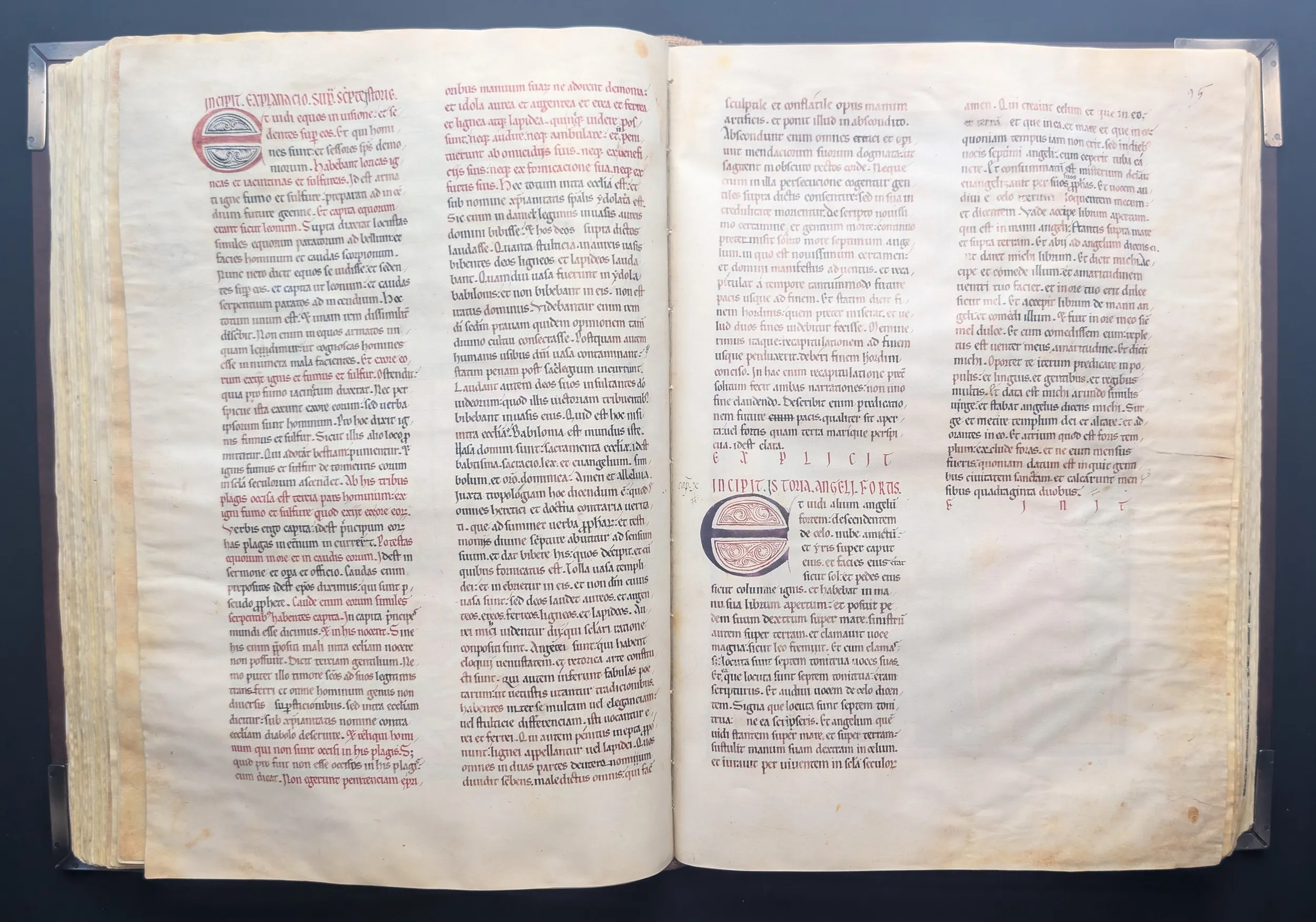 Ejemplo de la Caligrafía del Beato de las Huelgas