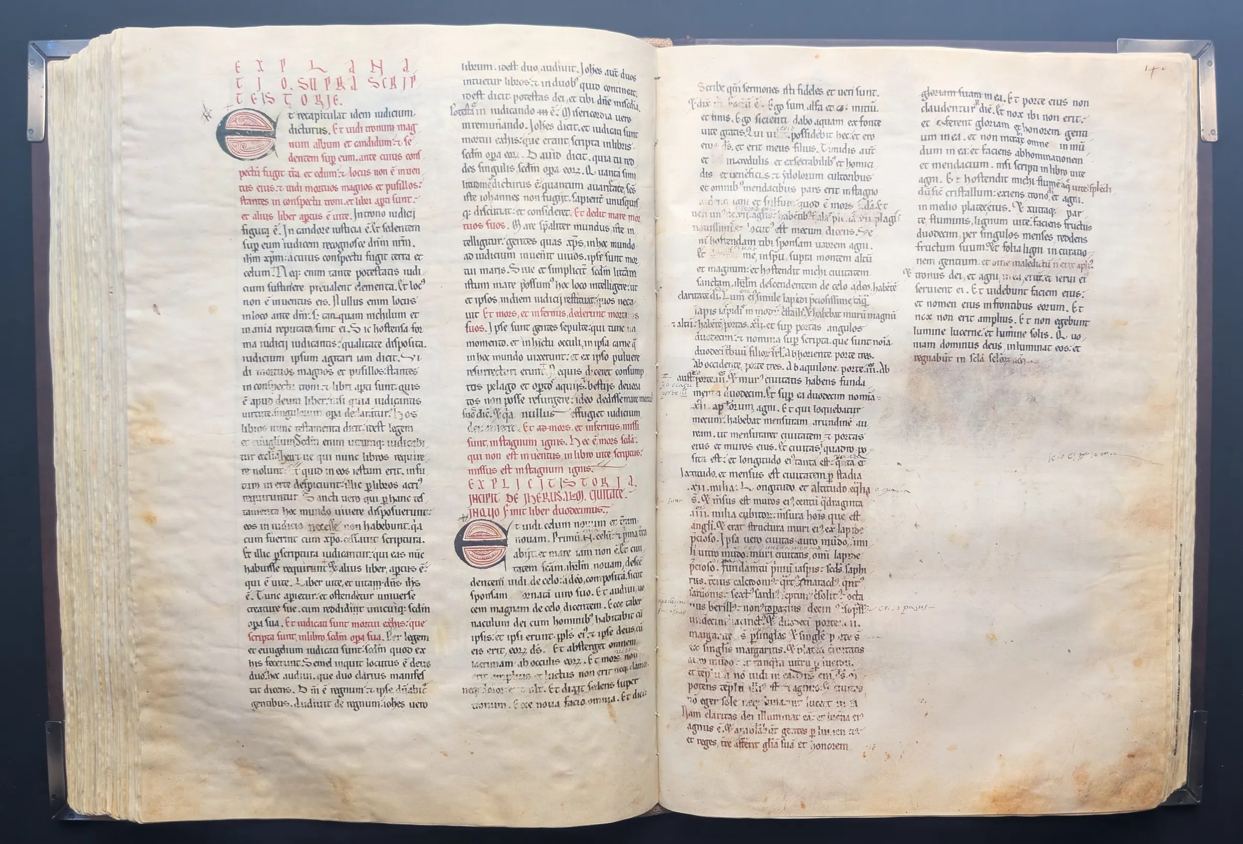 Ejemplo de la Caligrafía del Beato de las Huelgas