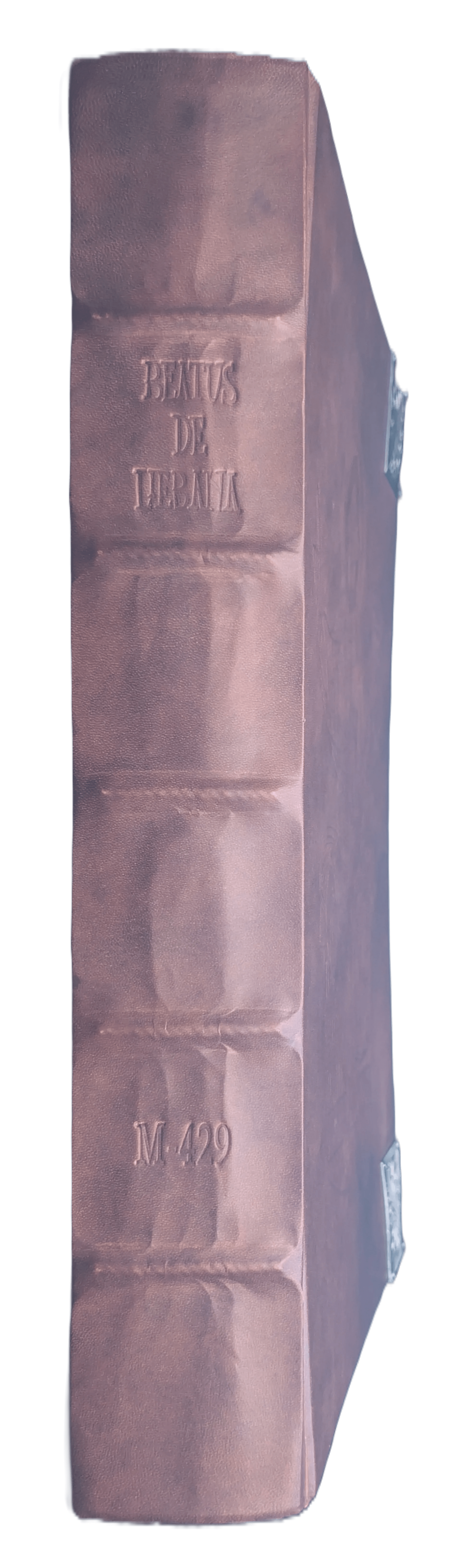 Lomo del Facsímil del Beato de las Huelgas