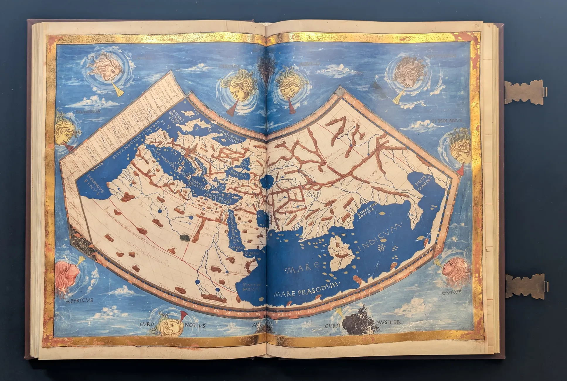 Mapa del Atlas de Claudio Ptolomeo