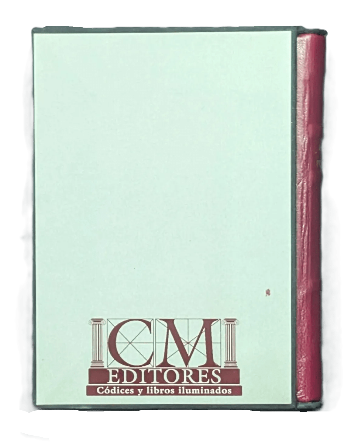 Contracubierta del estuche del Facsímil de la Pequeña Pasión de Durero