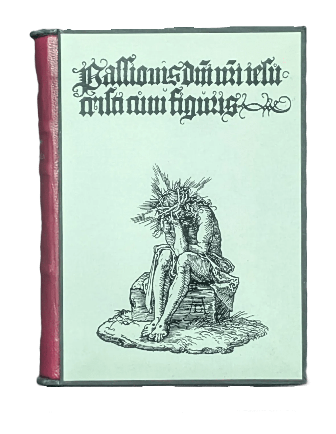 Cubierta del estuche del Facsímil de la Pequeña Pasión de Durero