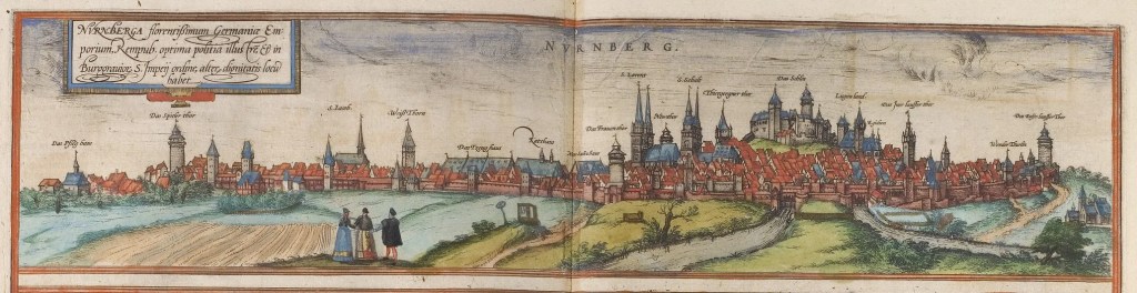 Núremberg, del Civitates Orbis Terrarum, 1572