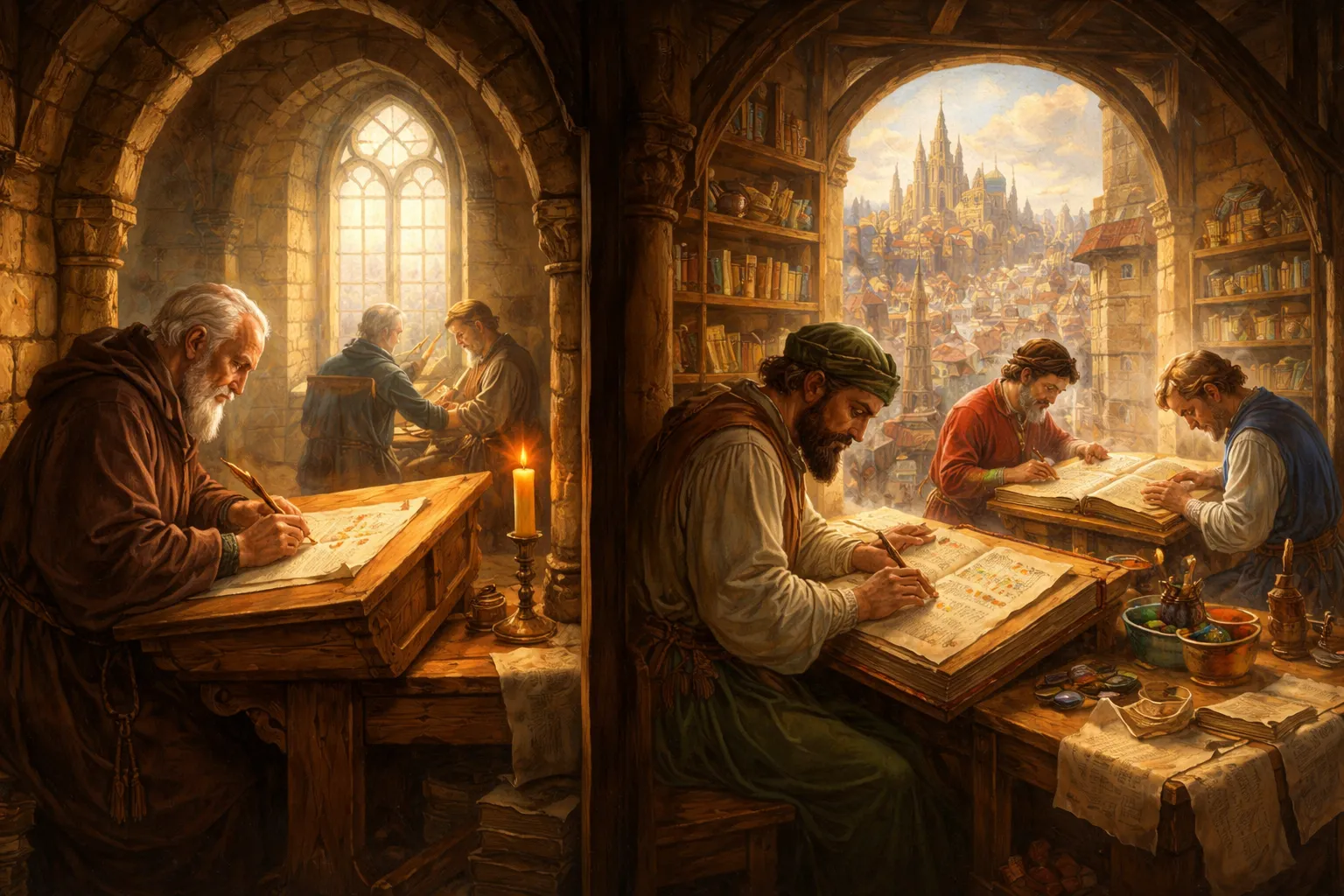 Nuevo apartado de ‘El Arte y Oficio de Iluminar la Edad Media’: Del claustro al taller urbano